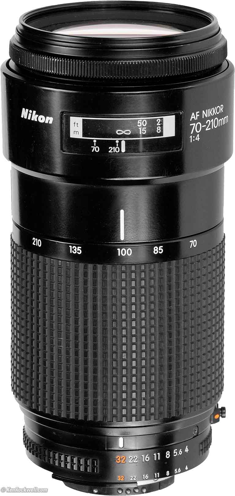 Nikon AF Zoom Nikkor 70-210mm f/4.0 Lens Owner Guide User  Manual O402001 