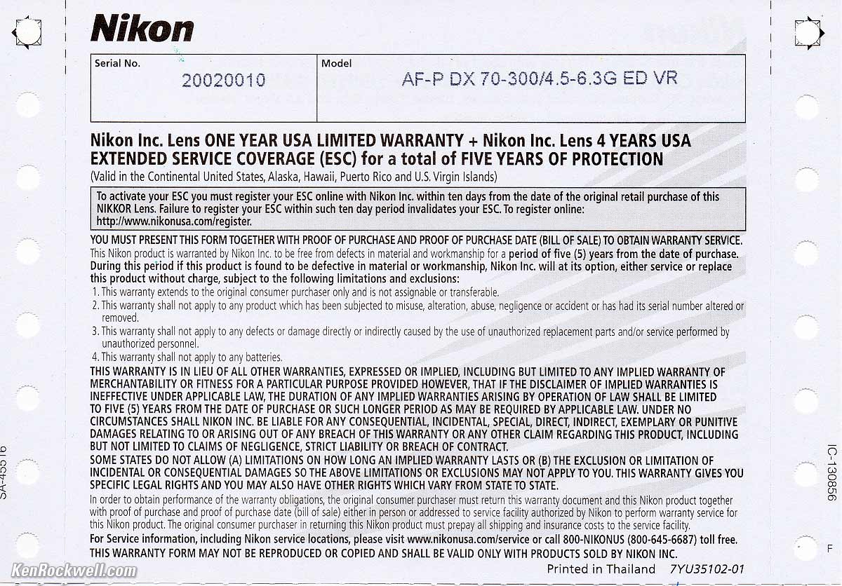 Nikon 70-300mm VR DX AF-P Review Nikon 70-300mm VR DX AF-P Review