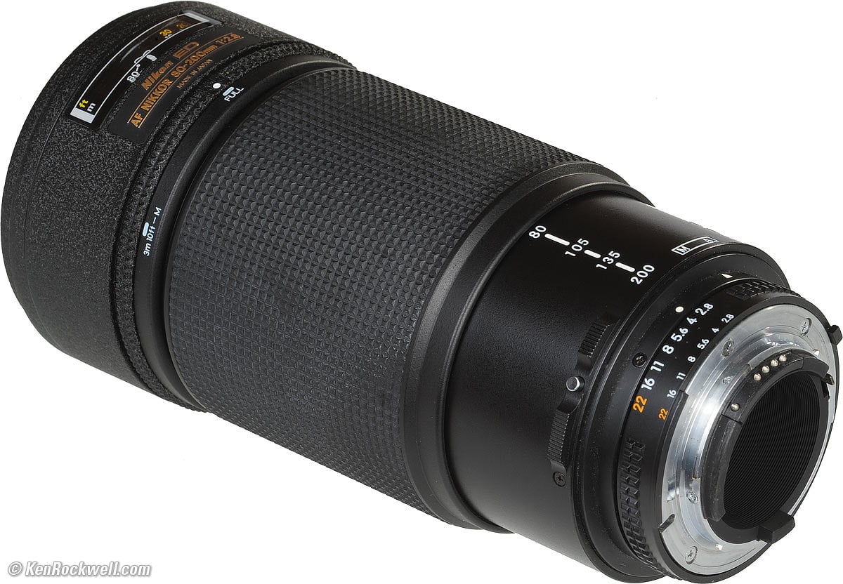 カメラ レンズ(ズーム) Nikon 80-200mm f/2.8 AF