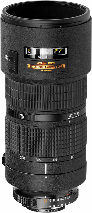 Nikn 80-200mm f/2.8 AF-D