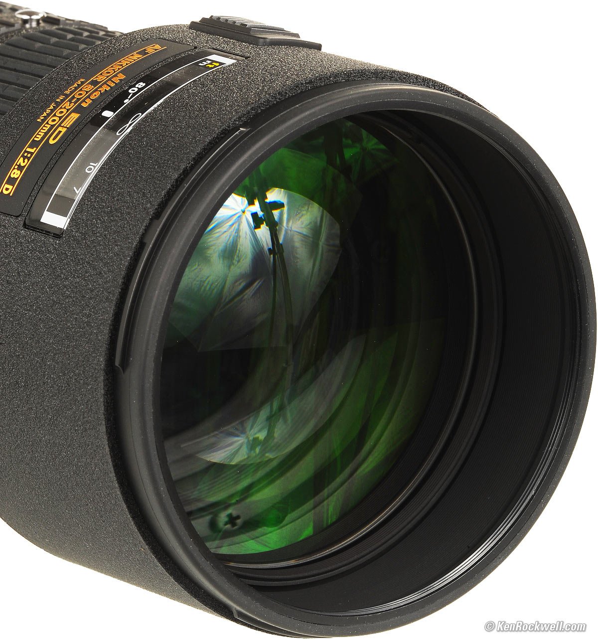 AF-S 200 f/2G ED VR II Lens Test Charts for Nikon AF Nikkor 80-200mm f/2.8D ED 