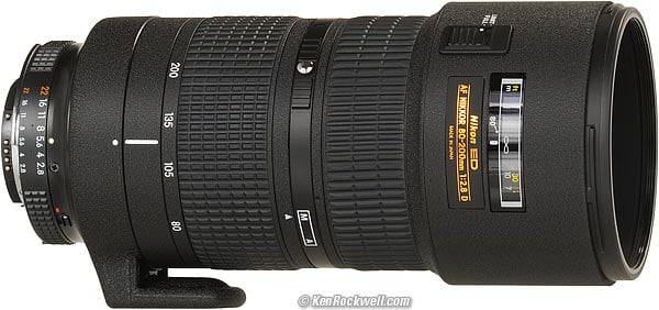 Nikon AF-S NIKKOR 80-200mm F2.8 D ED