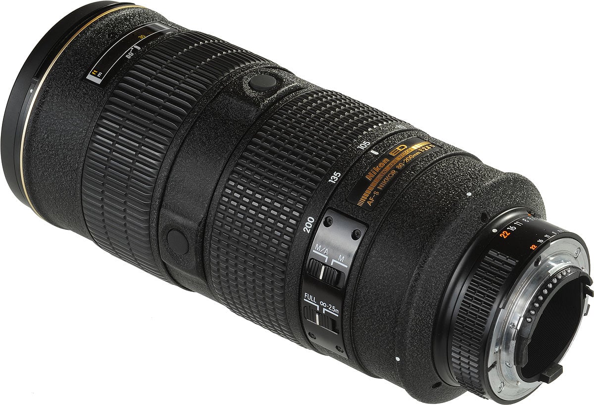 Nikon◇ED AF 80-200mm F2.8D◇ニコン望遠ズームレンズ-