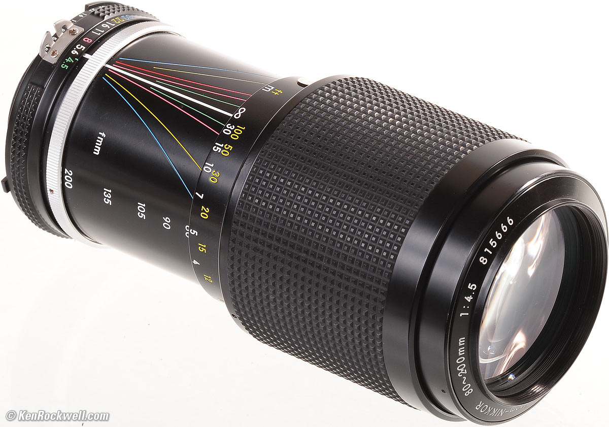 Nikon 80-200mm f/4.5 N Review