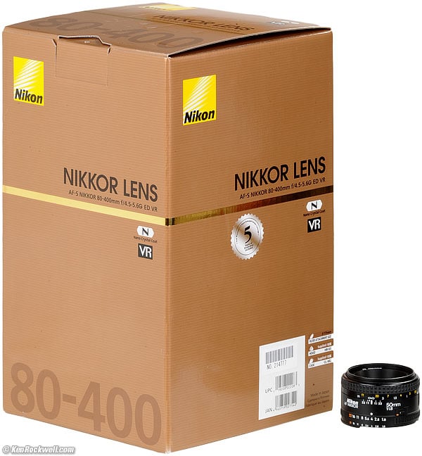 Nikon 80-400 VR AF-S