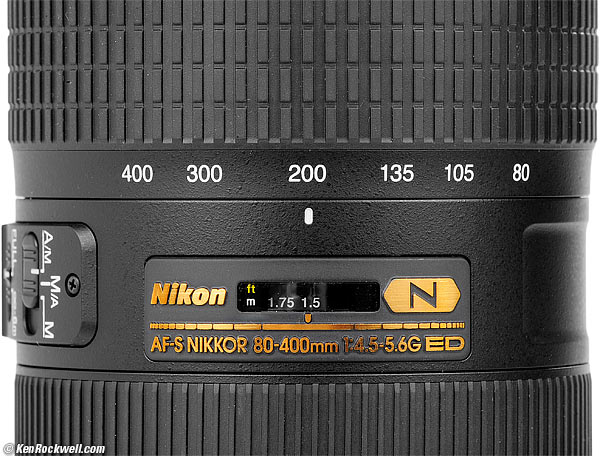 Nikon 80-400mm AF-S Review by Ken Rockwell