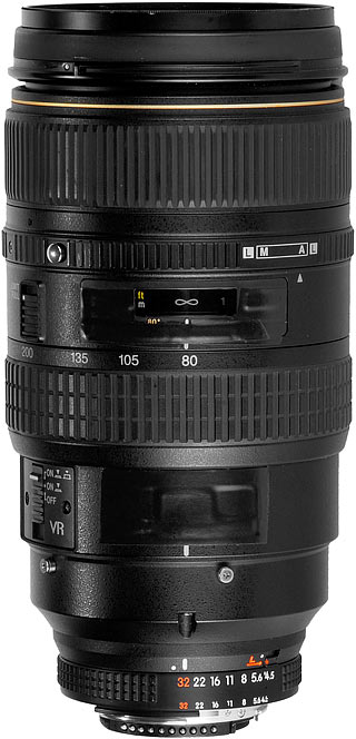 Nikon 80-400mm VR AF-D