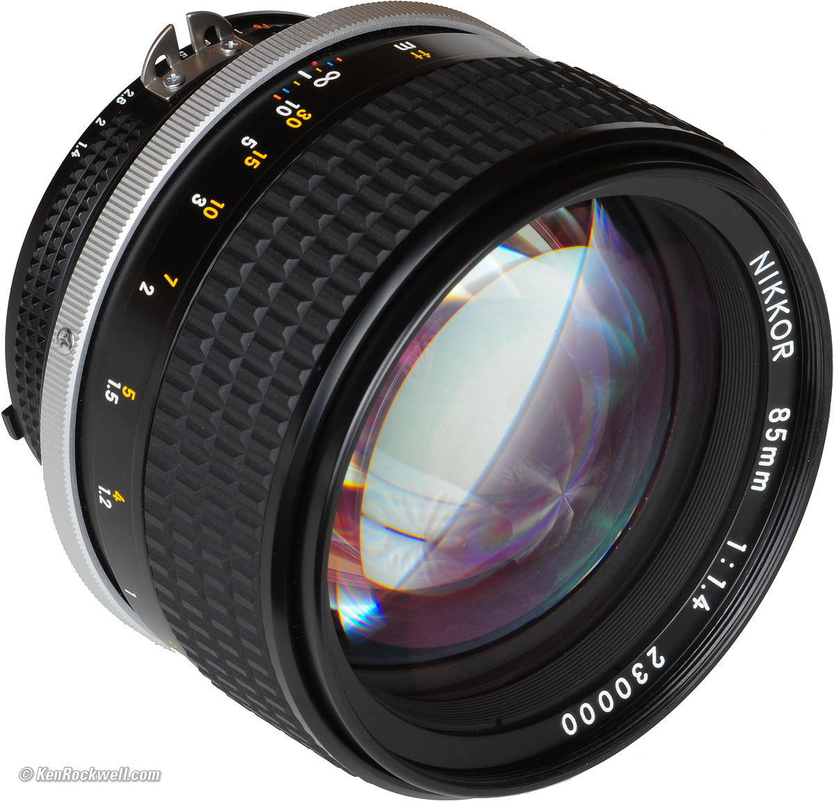 のサイズ Nikon Ai-s NIKKOR 85mm F1.4 ニコンレンズ N439 よろしくお