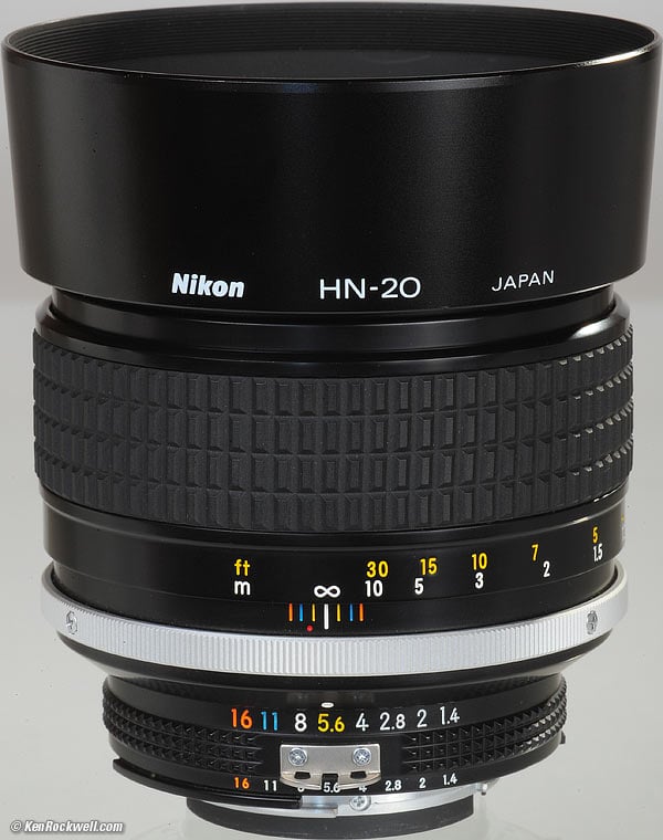 Nikon 85mm f/1.4 AI-s Review