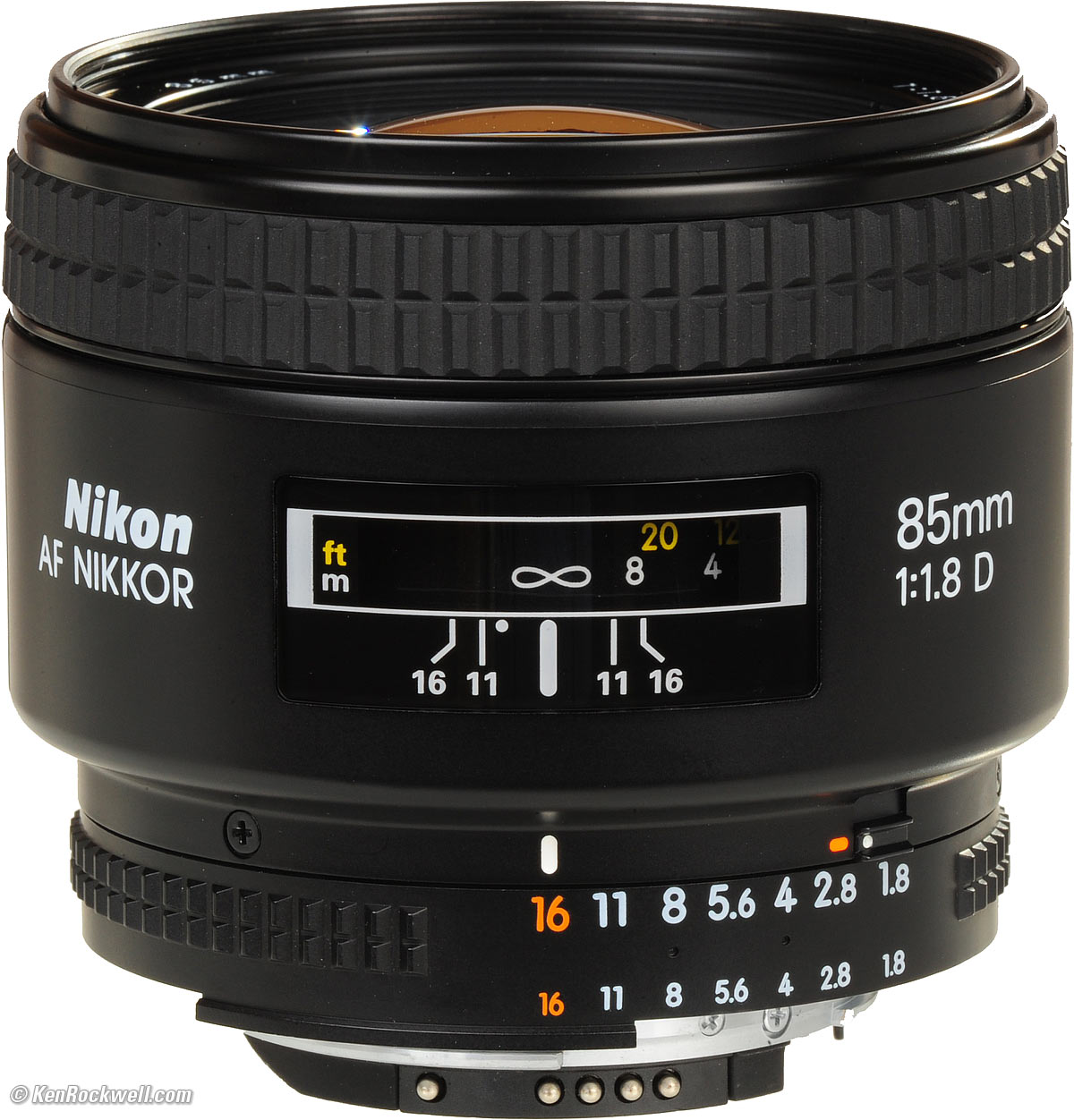 Nikon AF NIKKOR 85mm f/1.8（整備品）