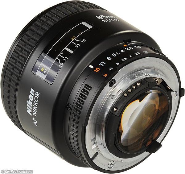 Nikon 85mm f/1.8 AF-S G