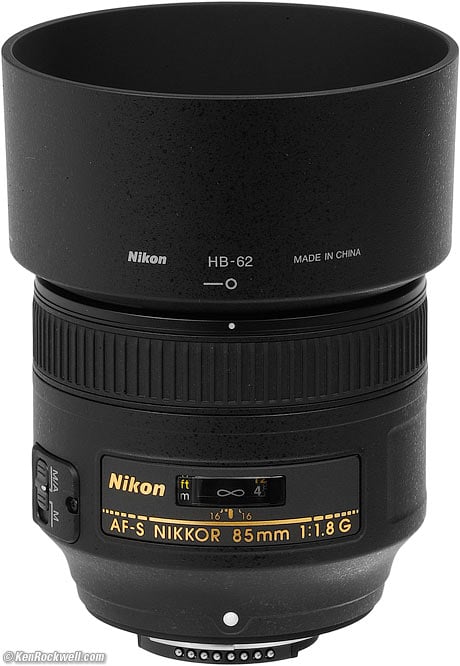 Nikon 85mm f/1.8 G Review