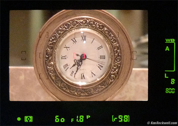Nikon D2Hs FInder