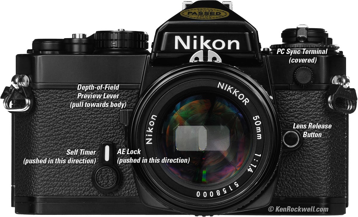 Manuale d'uso Nikon fe2 F e 2 fe-2 istruzioni 