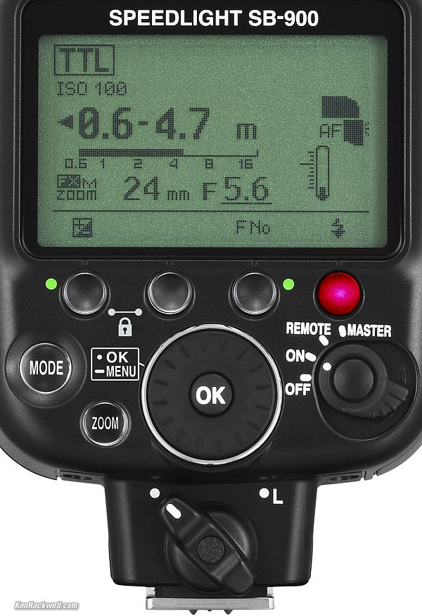 Nikn SB-900 Controls