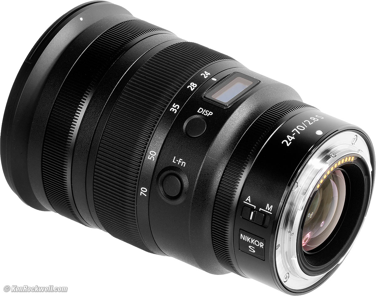 Nikon Z 24-70mm f/2.8 Review & Sample Images by Ken Rockwell