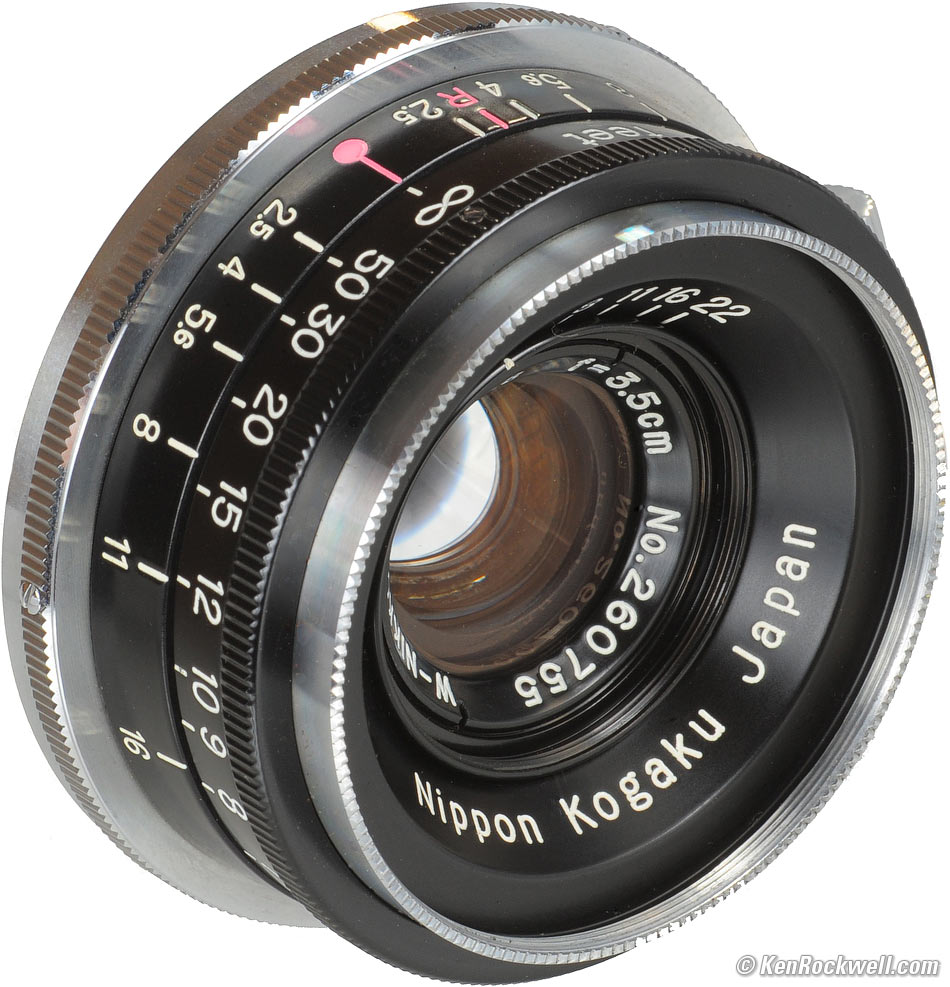 Nikon W-NIKKOR·C 3.5cm f/2.5