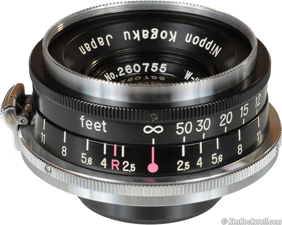 SALEお買い得 ヤフオク! 35mm F2.5 Lマウント  - [AB-品]Nikon W-NIKKOR・C 新作本物保証