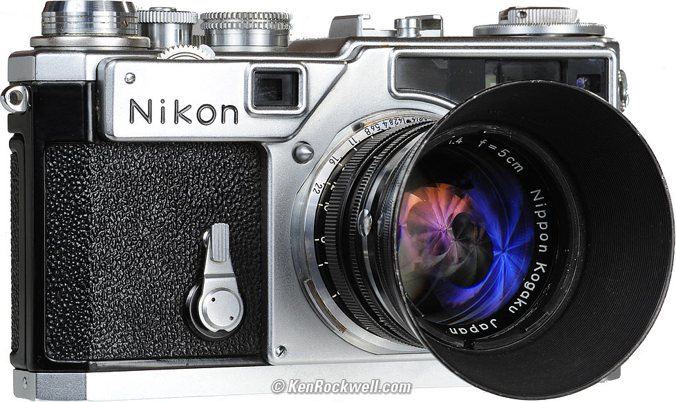 Nikon ニコン S2 \u0026 Nikkor 5cm f1.4 レンジファインダー