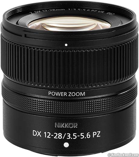 Nikon Z 12-28mm VR DX PZ Review by Ken Rockwell