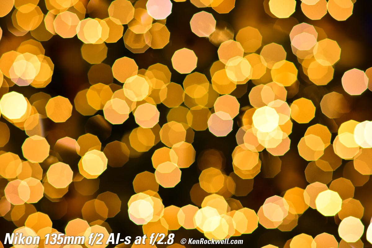 Nikon Z 135mm f/1.8 Bokeh sample image