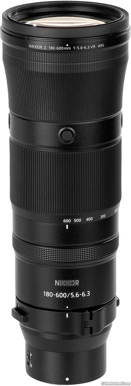 Nikon Z 180-600mm f/5.6-6.3