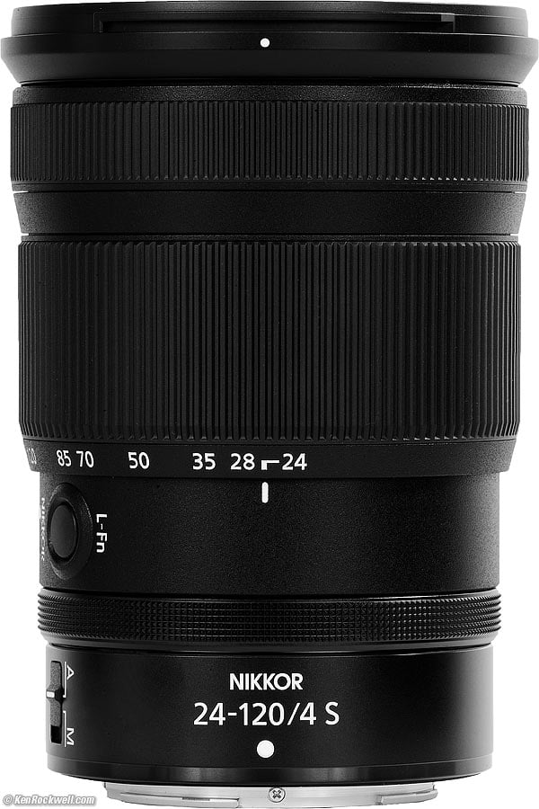 Nikon Z 24-120mm f/4 Review & Sample Images by Ken Rockwell