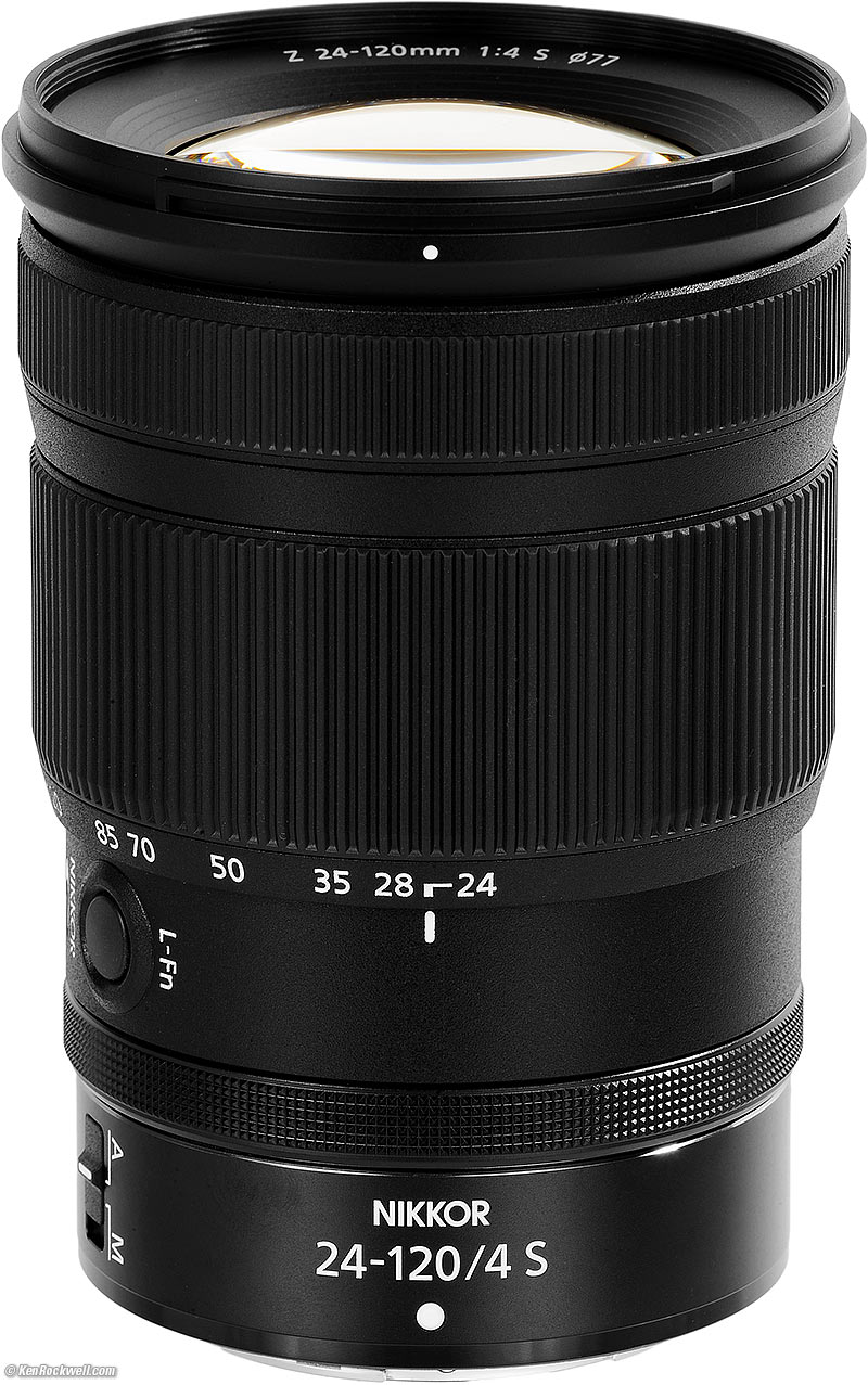 Nikon Z 24-120mm f/4 Review & Sample Images by Ken Rockwell