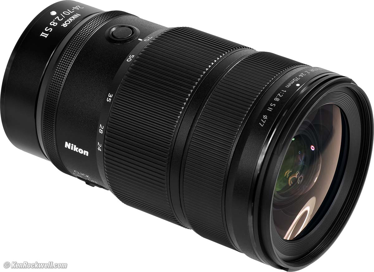 Nikon Z 24-70mm f/2.8 II Review by Ken Rockwell