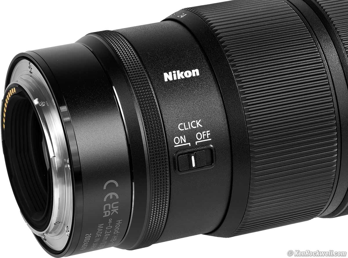 Nikon Z 24-70mm f/2.8 II Review by Ken Rockwell
