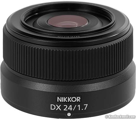 Nikon Z 24mm f/1.7 DX