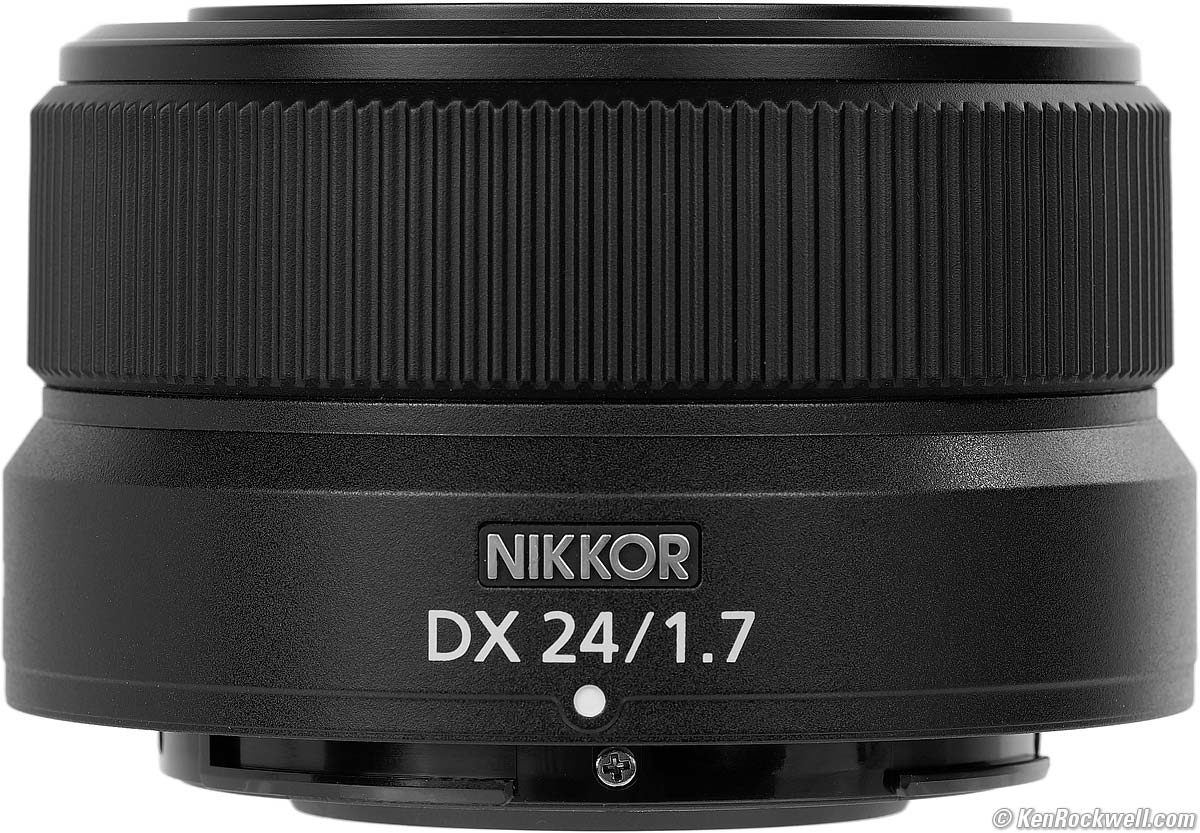 Nikon Z 24mm f/1.7 DX Review & Sample Images by Ken Rockwell Nikon Z 24mm f/1.7 DX Review & Sample Images by Ken Rockwell