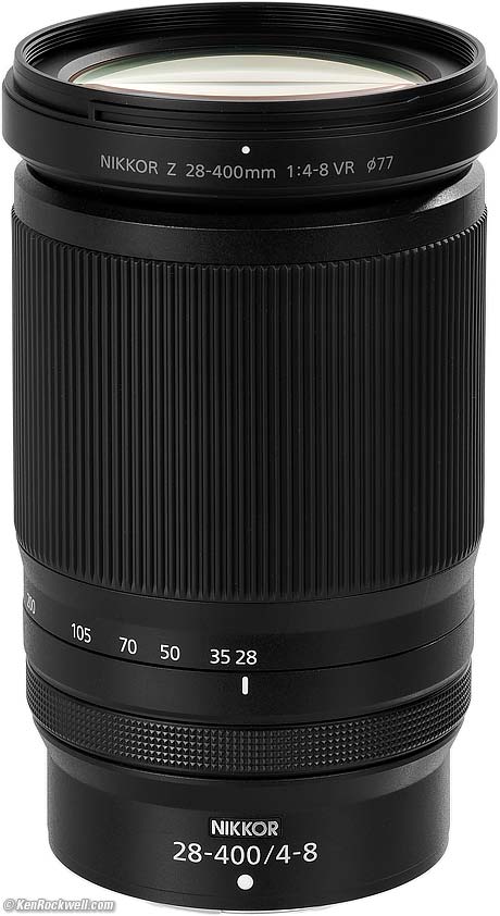Nikon Z 28-400mm VR Review by Ken Rockwell