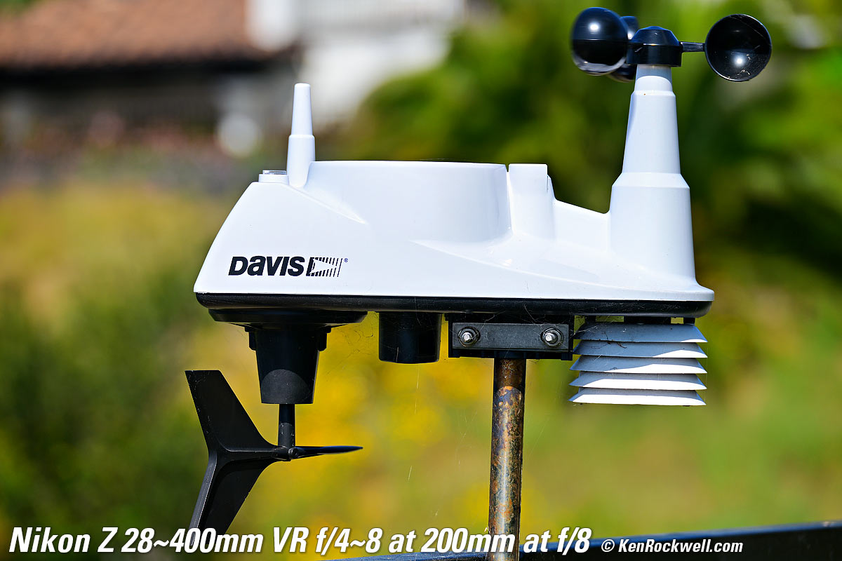 Nikon Z 28-400mm VR Bokeh Sample Image File