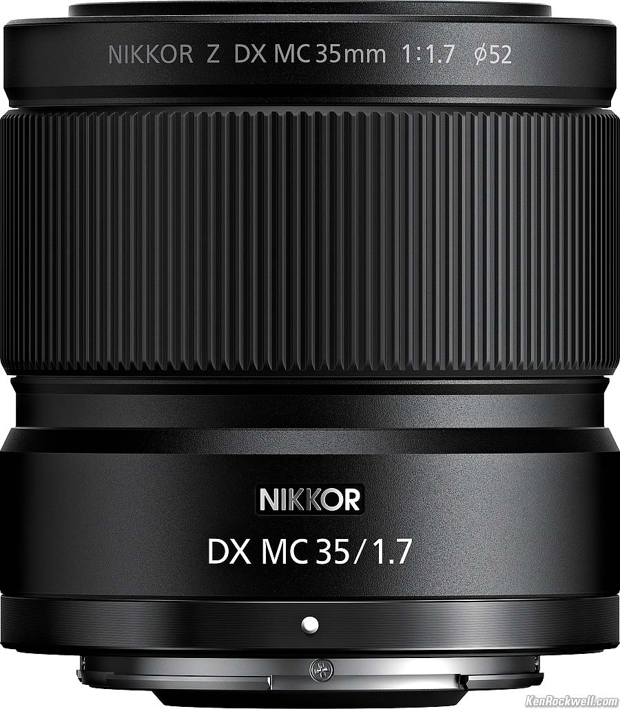 Nikon Z 35mm f/1.7 Macro DX Review by Ken Rockwell