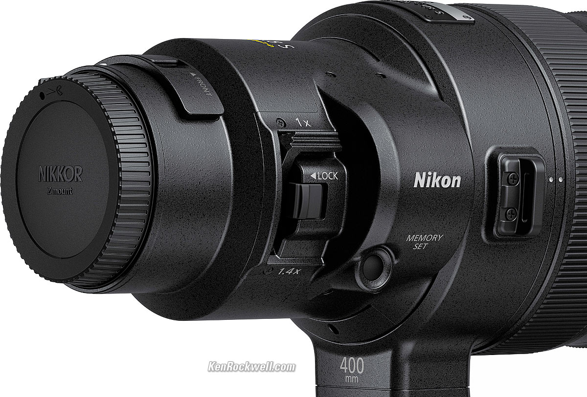 Nikon Z 400mm f/2.8 on Nikon Z9