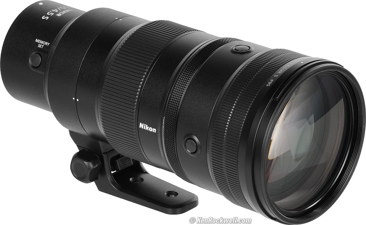 ベンチ 収納付 Nikon Z 400mm f/4.5 VR S