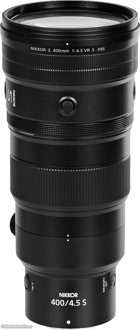 【MARK】NIKKOR Z 400mm f/4.5 VR S Nikon NIKKOR Z 400mm f/4.5 VR S Lens 20112 - Adorama
