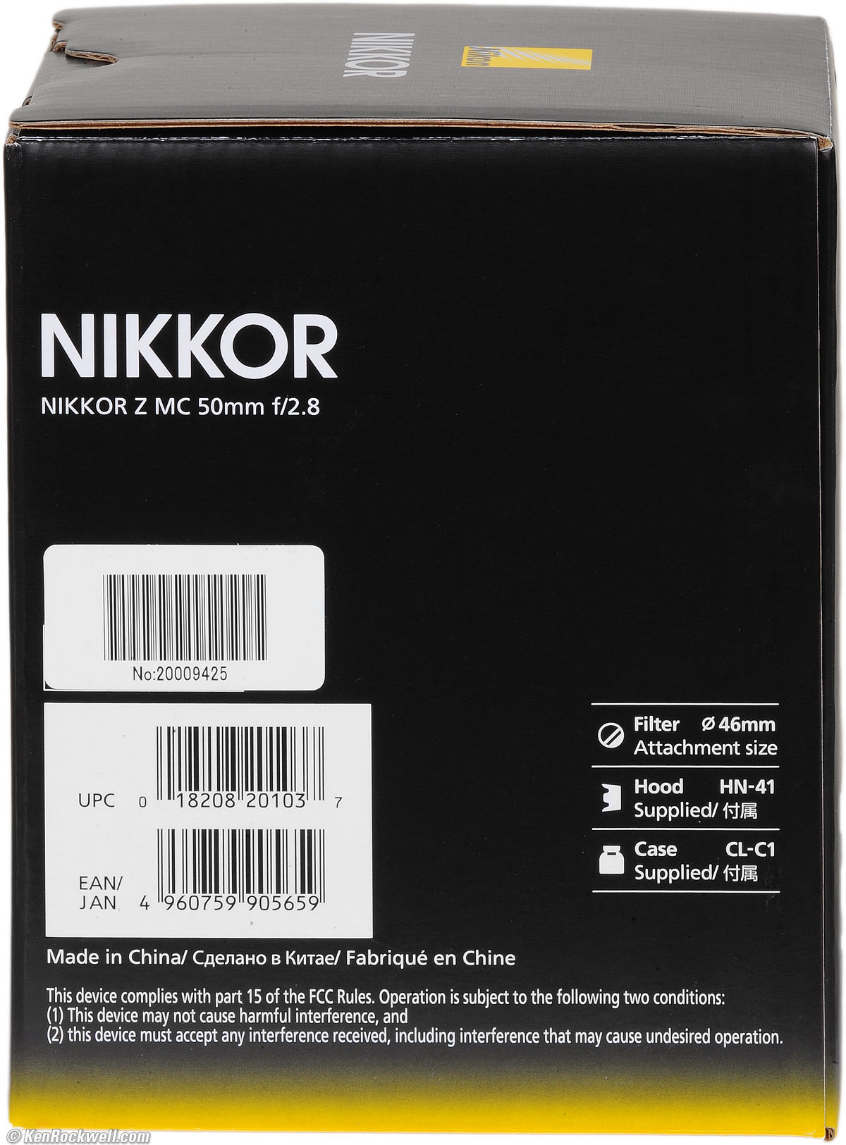 Objetivo NIKON Nikkor Z MC 50mm F2.8 (Encaje: Nikon Z - Apertura: f/2.8)