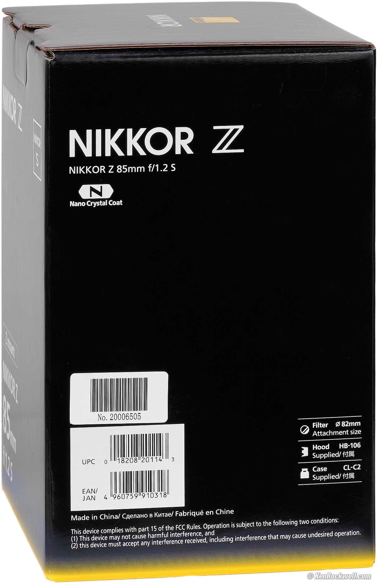 Nikon Z 85mm f/1.2 Review & Sample Images by Ken Rockwell Nikon Z 85mm f/1.2 Review & Sample Images by Ken Rockwell