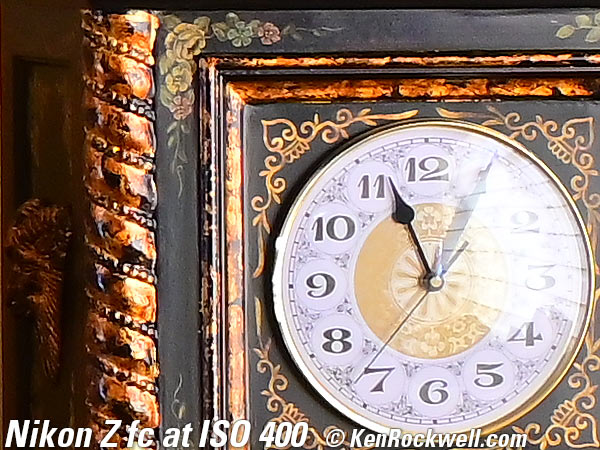 Nikon Z fc High ISO performance