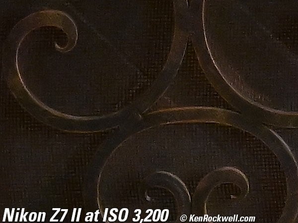 Nikon Z7 II High ISO Sample Image File
