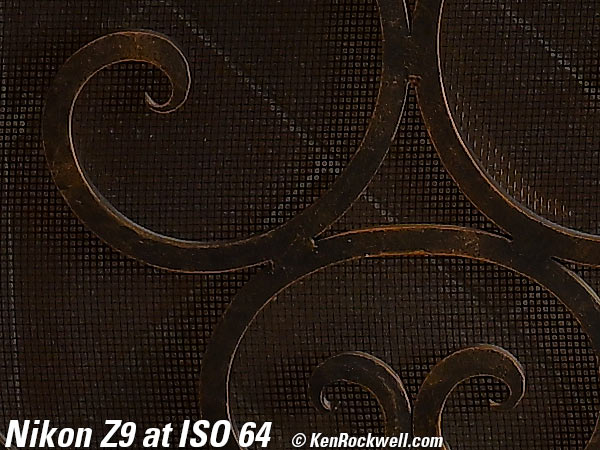Nikon Z9 High ISO Performance Sample Image File