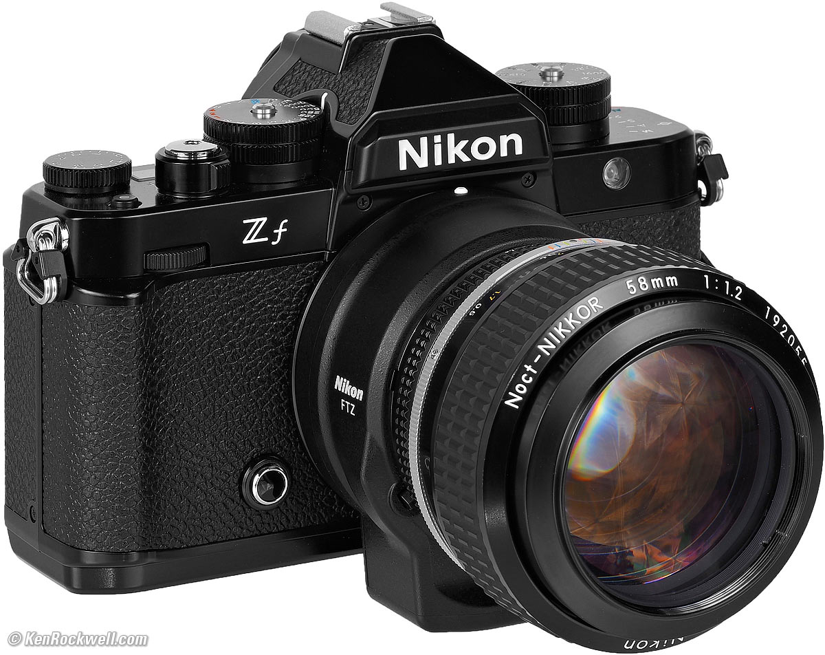 Nikon Zf Mirrorless Camera 1761 (ZF Camera) B&H Photo Video