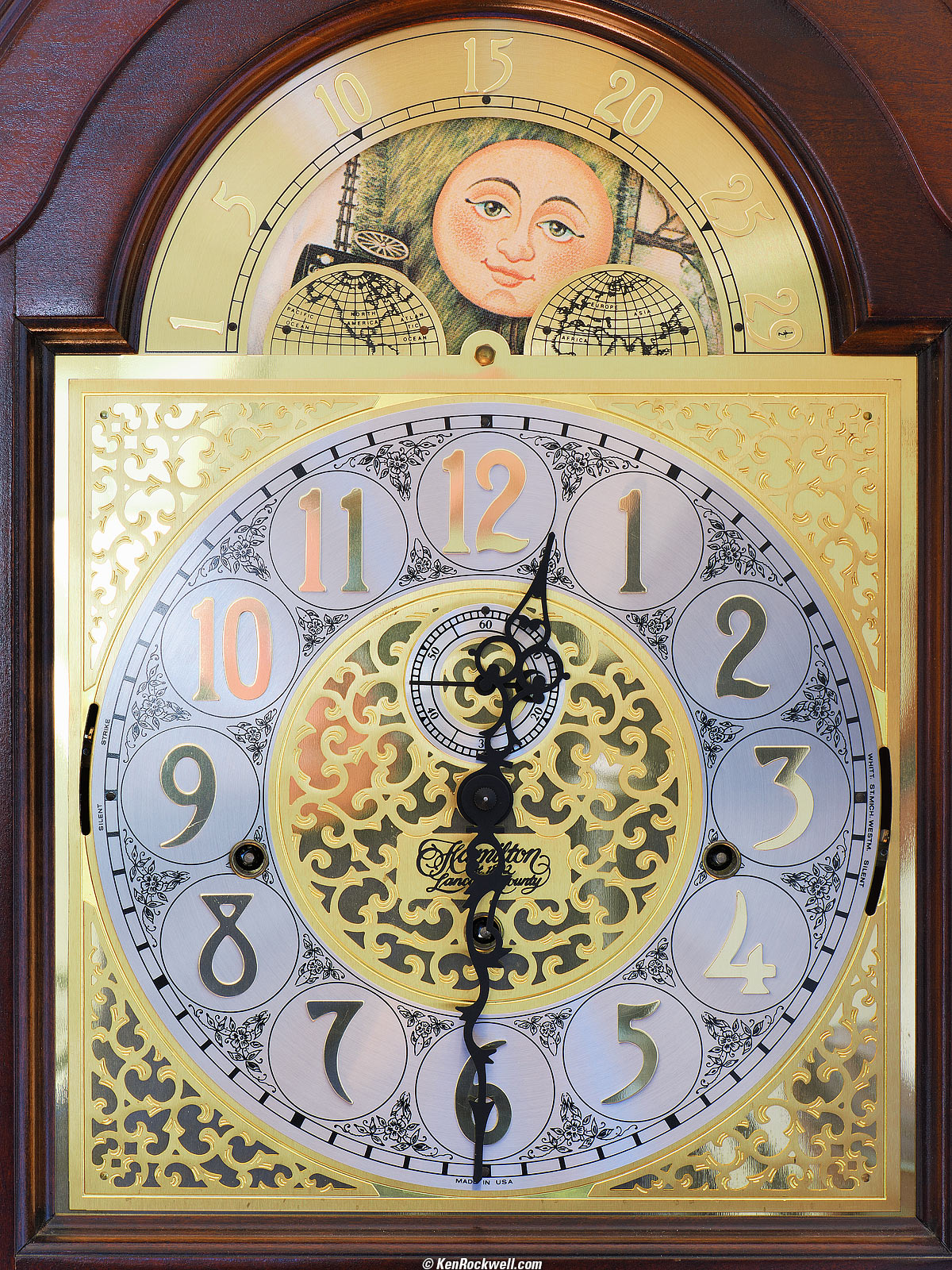 Hamilton Grandfather Clock - OM 90mm Macro sample image