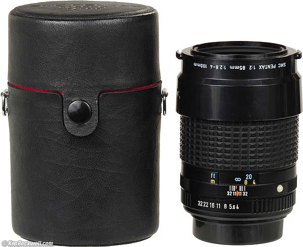 Objectif grand angle Pentax-M 20 mm f4 SMC rare pour