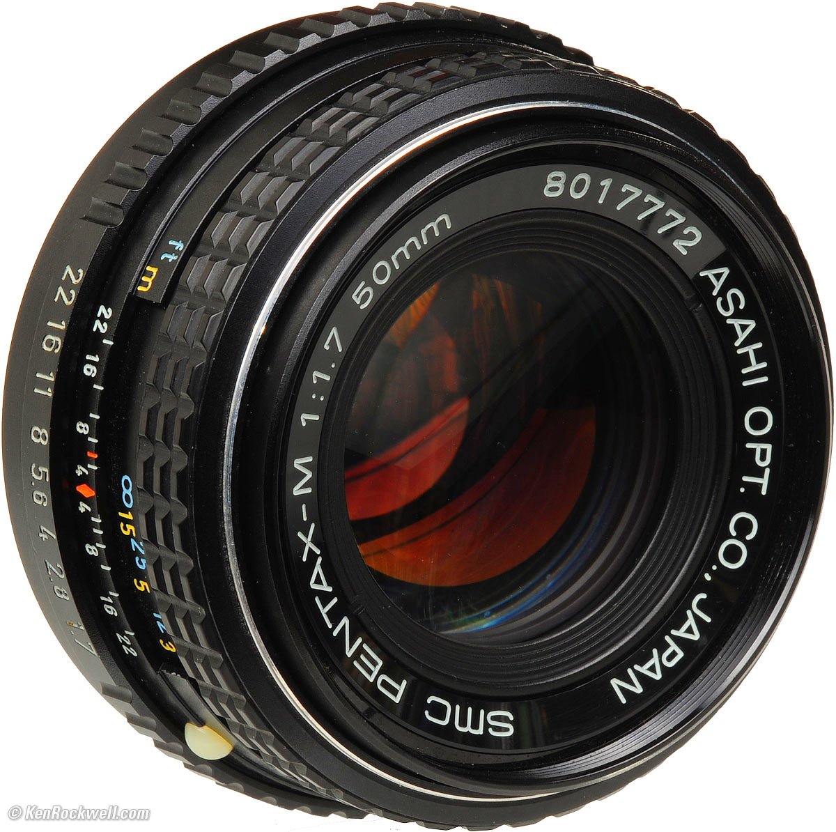 Pentax 50mm f/1.7 SMC-M