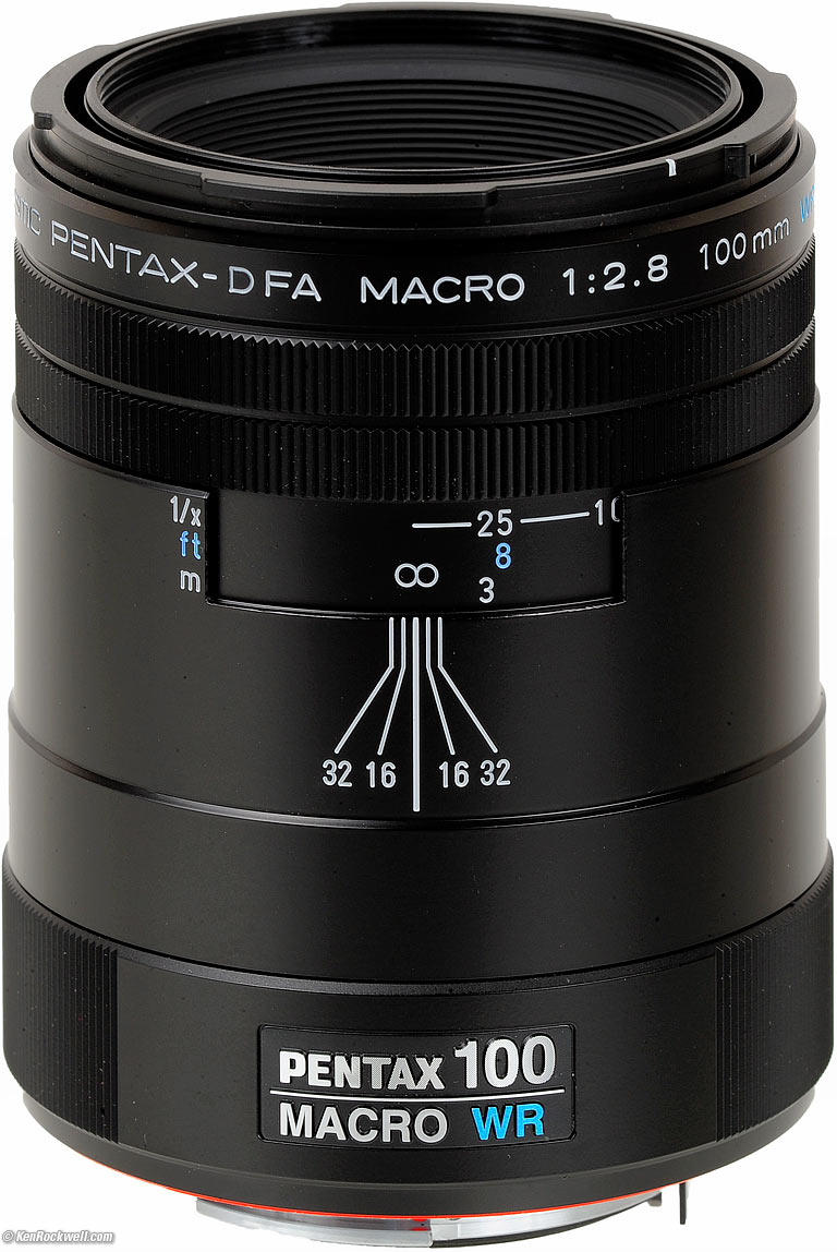 Pentax 100mm f/2.8 D FA WR Review