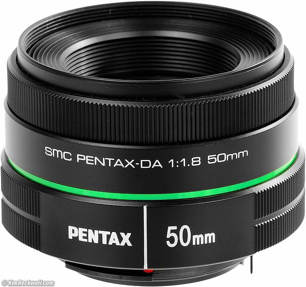 Pentax 50mm f/1.8 DA