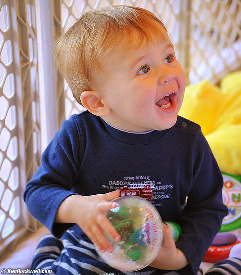 Ryan in cage